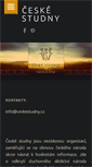 Mobile Screenshot of ceskestudny.cz